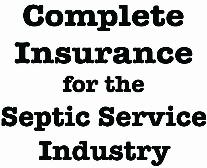 Complete Insurance for the Septic Service Industry